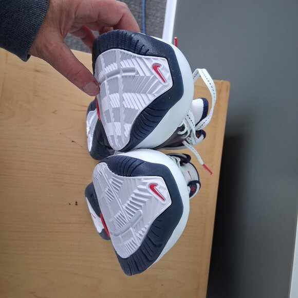 2010 Nike LeBron 7 P.S. LeBron VII P.S. 407639 100 Size 10 White Navy Red NIB main image 7